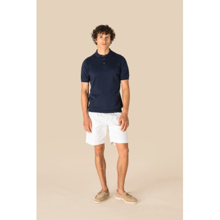Polo ecorresponsable de punto hombre