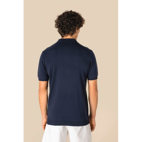 Polo ecorresponsable de punto hombre