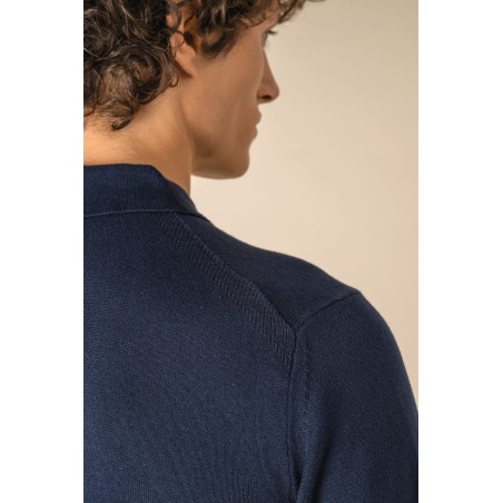 Polo ecorresponsable de punto hombre
