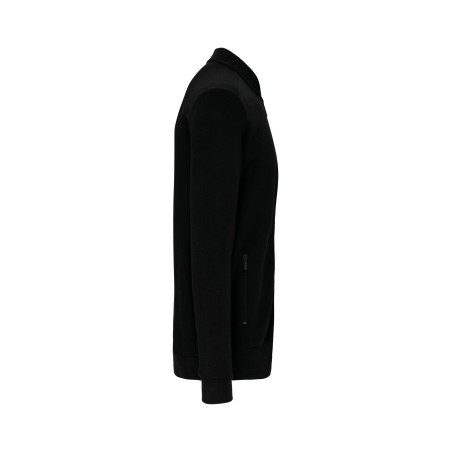 Chaqueta de felpa con cremallera