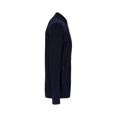 Chaqueta de felpa con cremallera