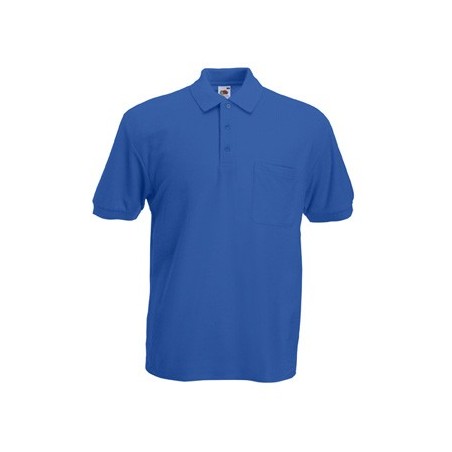 POLO DE MANGA CORTA CON BOLSILLO PIQUÉ