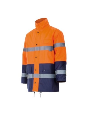 PARKA BICOLOR ALTA VISIBILIDAD REFLECTANTE