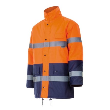 PARKA BICOLOR ALTA VISIBILIDAD REFLECTANTE