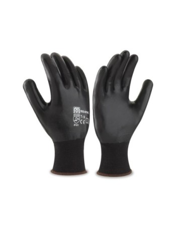 GUANTES DE POLIÉSTER CON RECUBRIMIENTO DE NITRILO