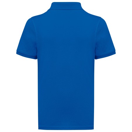 Polo ecorresponsable de punto piqué infantil