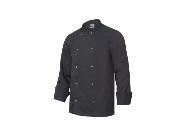 CHAQUETA COCINA MANGA LARGA PRESIONES
