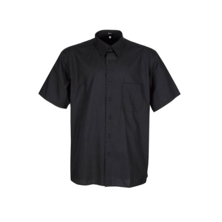 CAMISA NEGRA MANGA CORTA