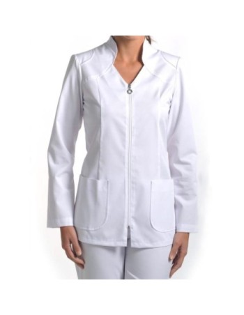 Coolchecker Essential long sleeve chef’s polo shirt