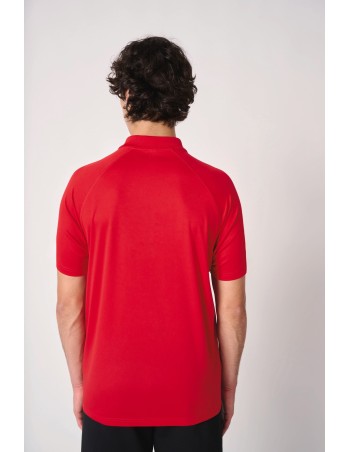 Men\\\'s basic polyester polo shirt 2