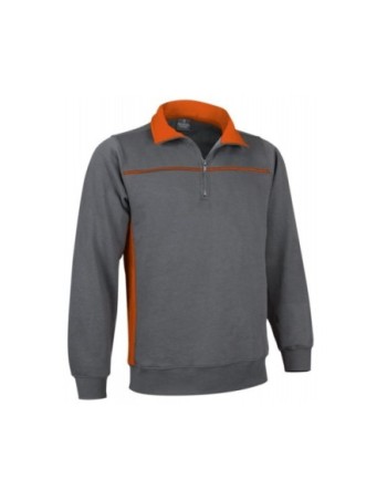SUDADERA BICOLOR MEDIA CREMALLERA 2