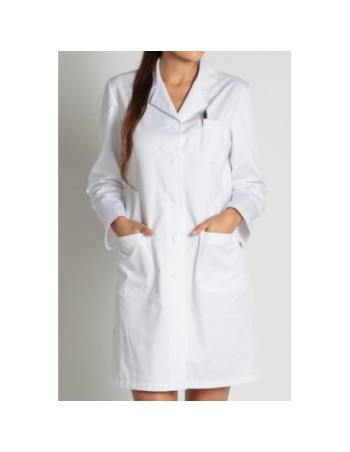 BATA BLANCA MUJER SANITARIA 2