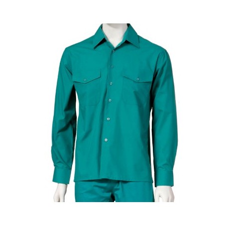 CAMISA MANGA LARGA BOLSILLOS 