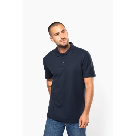 Unisex pique polo shirt