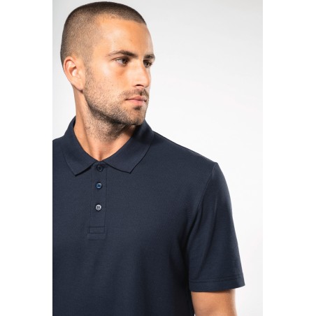 Unisex pique polo shirt