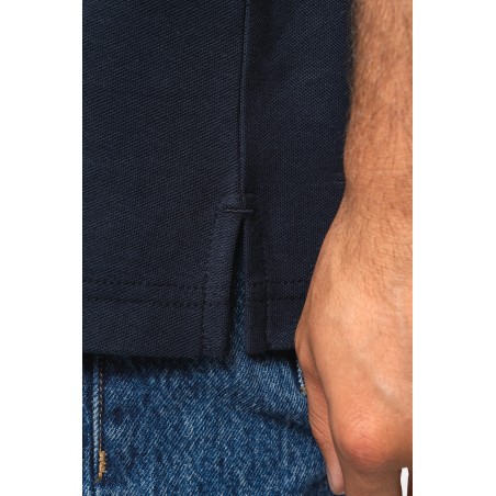 Unisex pique polo shirt