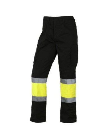 PANTALÓN ALTA VISIBILIDAD REFLECTANTE MULTIBOLSILLOS