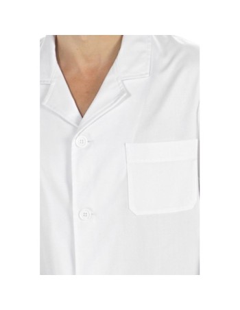 BATA LABORATORIO BLANCA UNISEX DE MANGA LARGA  2