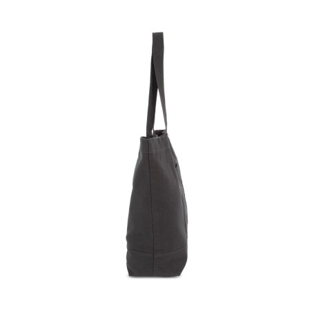 Bolsa shopper grande con bolsillo lateral