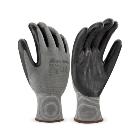 GUANTES DE NAYLON CON RECUBRIMIENTO DE NITRILO