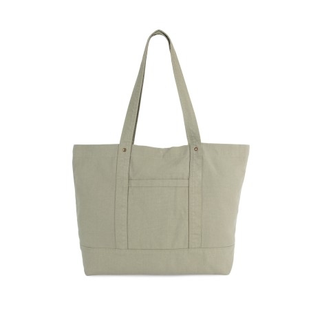 Bolsa shopper grande con bolsillo lateral
