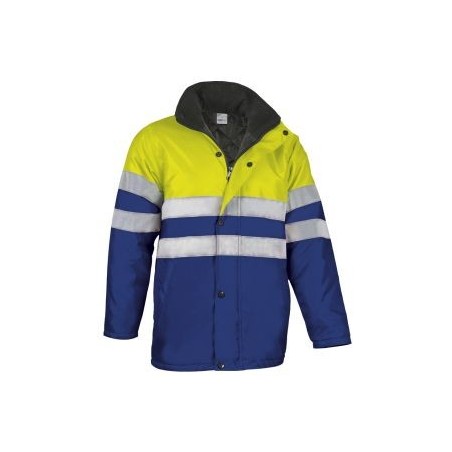 PARKA DE TRABAJO REFLECTANTE ALTA VISIBILIDAD