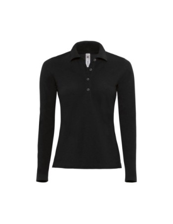 POLO DE MANGA LARGA MUJER 100% ALGODÓN 2
