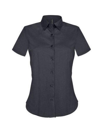 CAMISA MANGA CORTA MUJER ENTALLADA 2