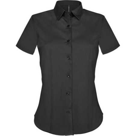 CAMISA MANGA CORTA MUJER ENTALLADA
