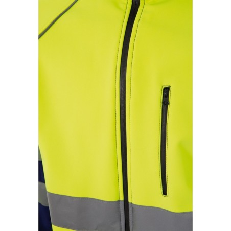 CHAQUETA DE TRABAJO SOFTSHELL ALTA VISIBILIDAD