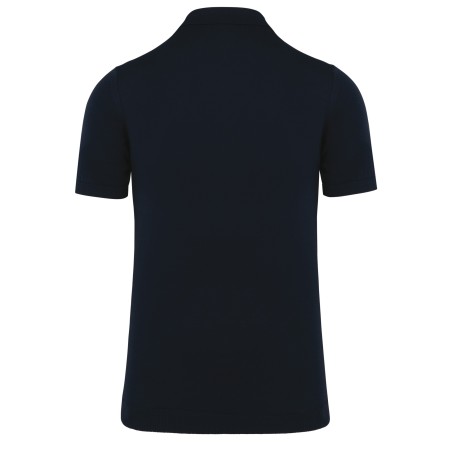 Eco-friendly men\\\'s knitted polo shirt