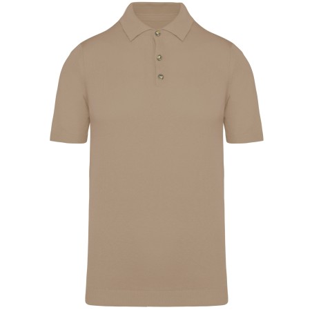 Polo ecorresponsable de punto hombre