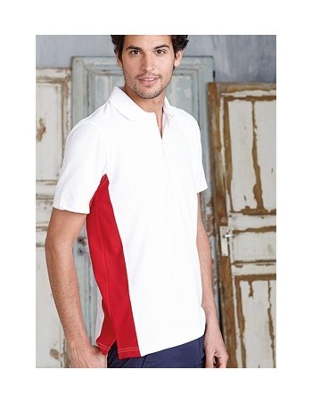 POLO DE TRABAJO MANGA CORTA BICOLOR FLAG 2