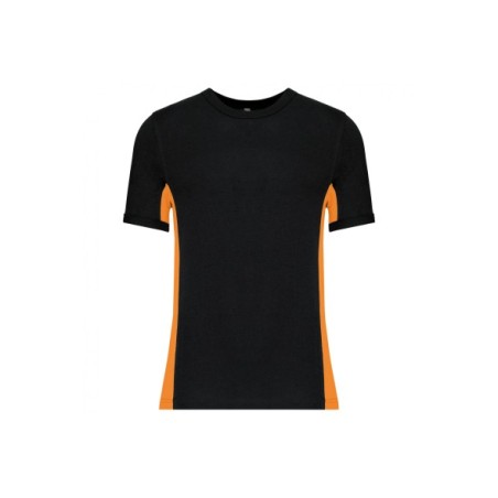 CAMISETA DE TRABAJO MANGA CORTA CONTRASTE