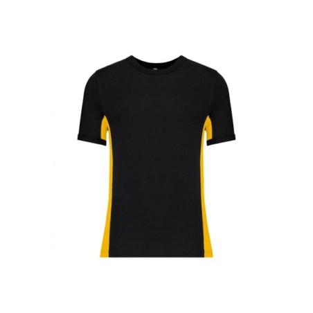 CAMISETA DE TRABAJO MANGA CORTA CONTRASTE