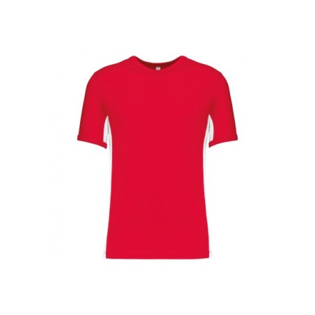 CAMISETA DE TRABAJO MANGA CORTA CONTRASTE