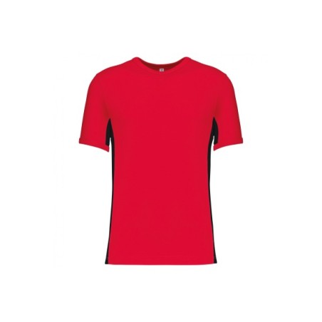 CAMISETA DE TRABAJO MANGA CORTA CONTRASTE