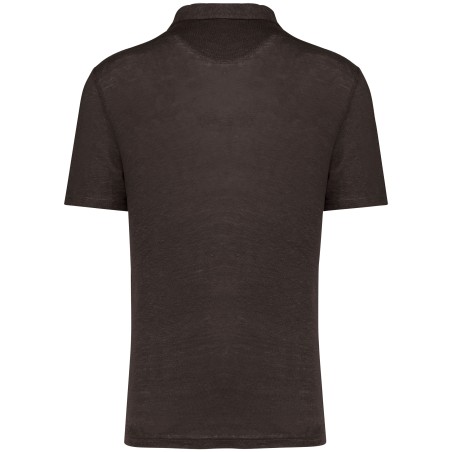 Men’s linen polo shirt