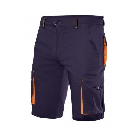 PANTALÓN LABORAL CORTO VERANO BICOLOR ELÁSTICO