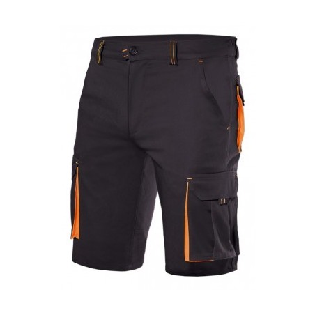 PANTALÓN LABORAL CORTO VERANO BICOLOR ELÁSTICO