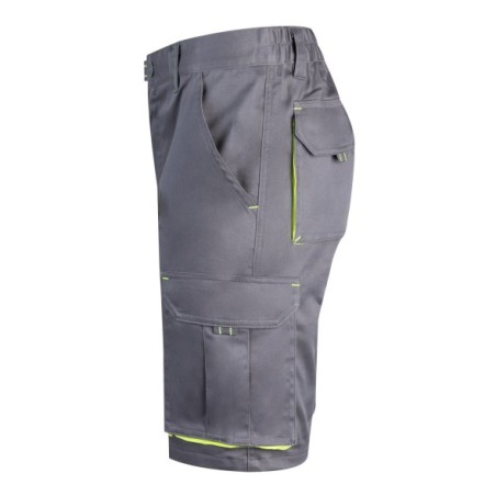 PANTALÓN LABORAL CORTO VERANO BICOLOR ELÁSTICO