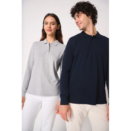 Polo punto piqué LSL hombre