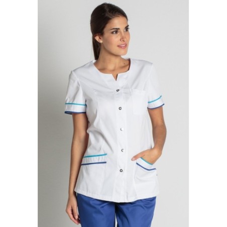 CHAQUETA COMBINADA CON VIVOS 