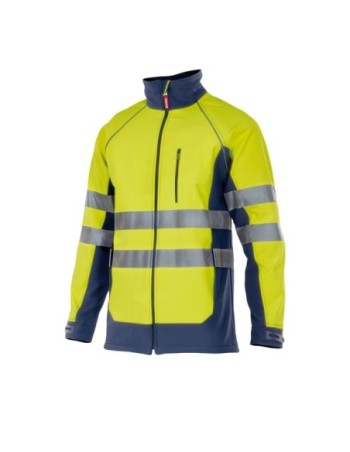 CHAQUETA DE TRABAJO SOFTSHELL ALTA VISIBILIDAD