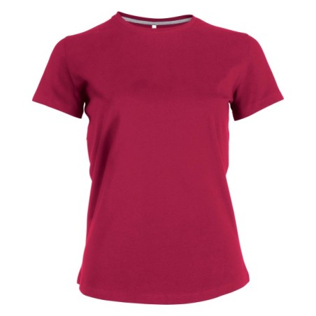 CAMISETA MUJER MANGA CORTA ENTALLADA