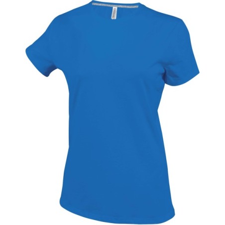 CAMISETA MUJER MANGA CORTA ENTALLADA