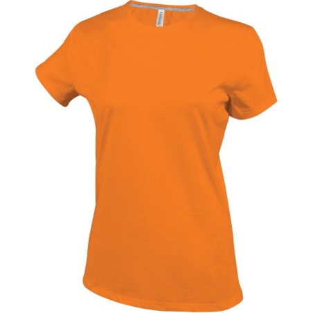 CAMISETA MUJER MANGA CORTA ENTALLADA