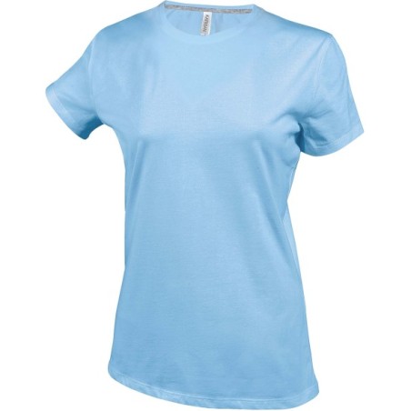 CAMISETA MUJER MANGA CORTA ENTALLADA