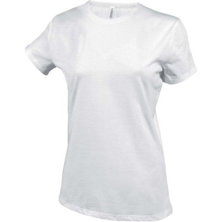 CAMISETA MUJER MANGA CORTA ENTALLADA