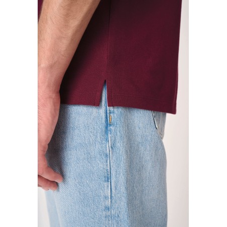 Men\\\'s pique polo shirt